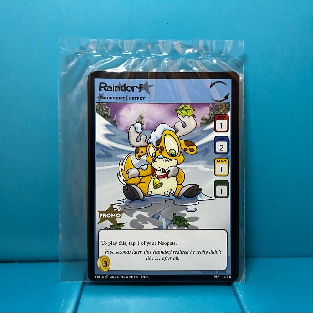 McDonald’s Neopets TCG Raindorf Promo 11/15 - 2004